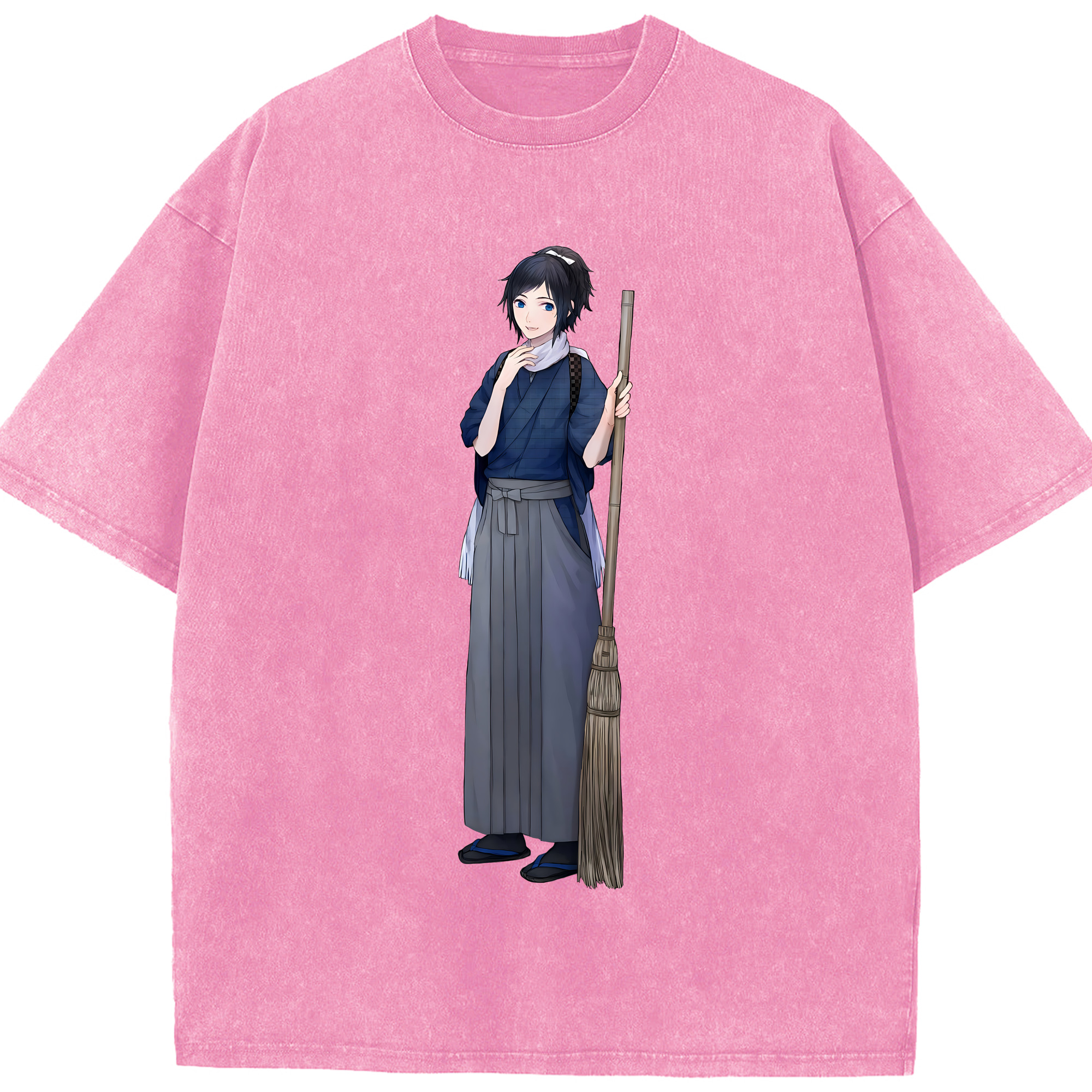 （画像用） 刀剣乱舞 Touken Ranbu 綿100% ヴィンテージ風 半袖Tシャツ（フロントプリント）